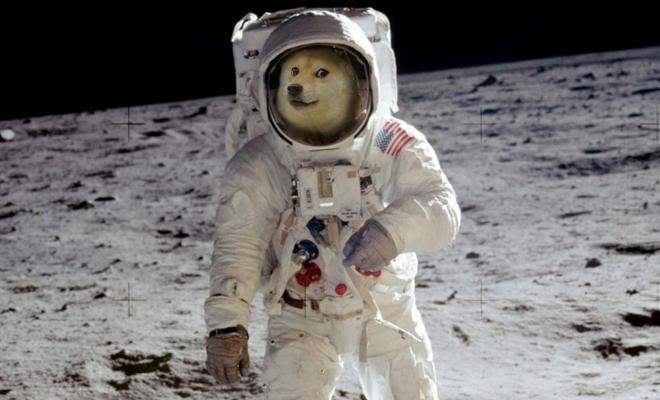 Dogecoin отправят на Луну в начале 2022 года