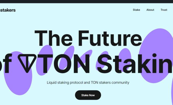 TONstakers: Популярная служба ликвидного стейкинга на TON